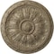 Ekena Millwork Kirke Ceiling Medallion (Fits Canopies up to 3 3/4"), 15 3/4"OD x 5/8"P, Gobi Desert Crackle CM16KIGDC - alternate 1